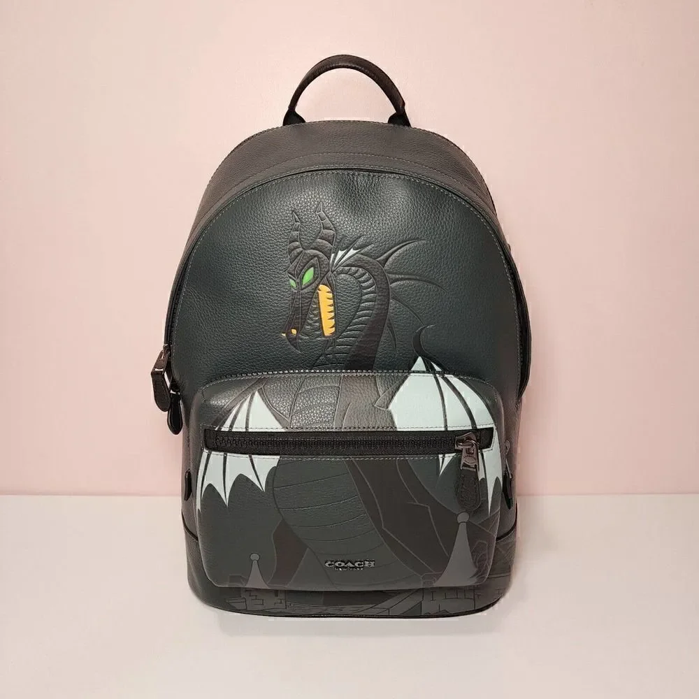 coach disney maleficent backpack Loungefly Mini – Sleeping Beauty adjustable straps Sleeping Beauty & Maleficent Spinning